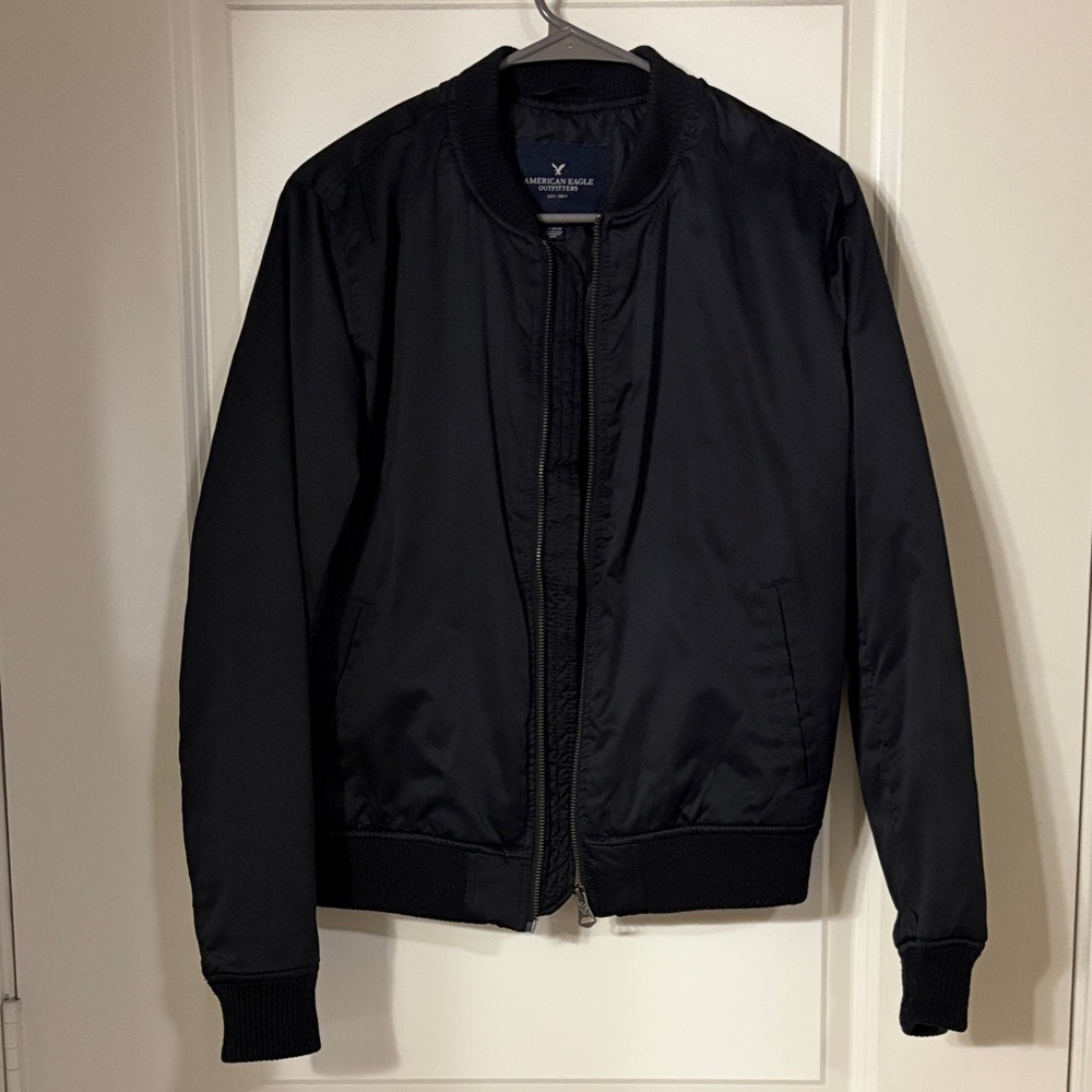 Women’s Black Bomber Jacket